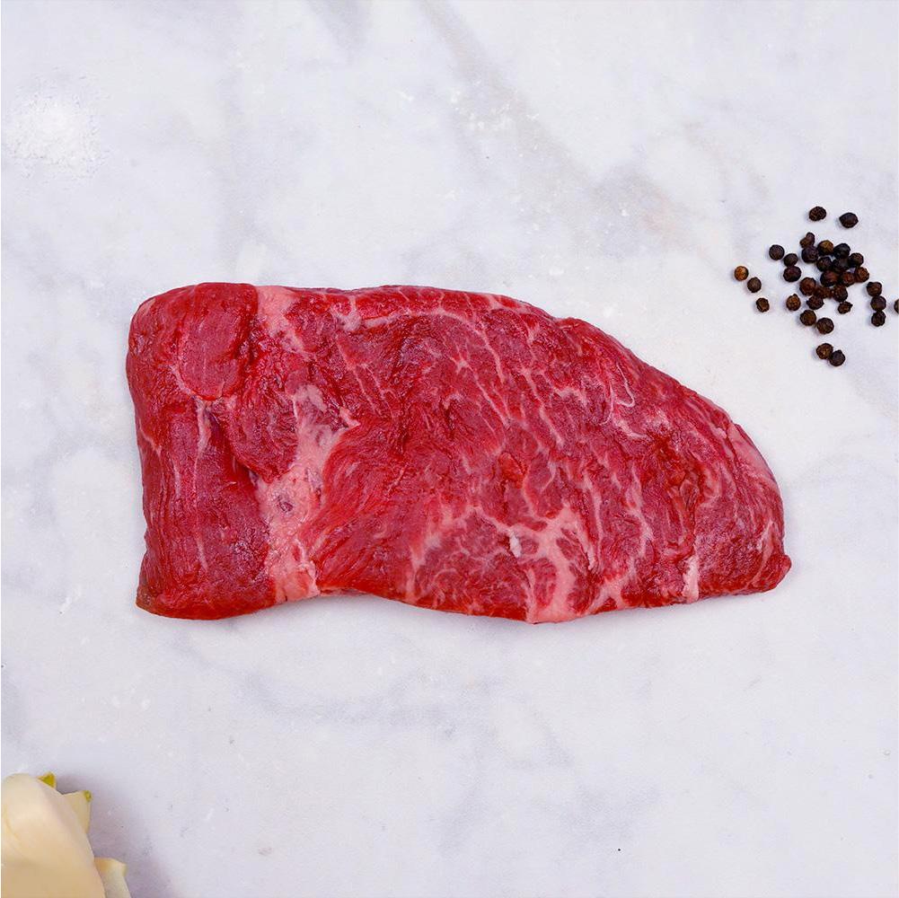 How to Cut a Whole Beef Flat Iron into Steaks